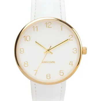 Hodinky Hodinky Charm dámské bílá KARLSSON (Barva-bílá)