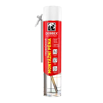 Montážní pěna Den Braven Montážní pěna 750 ml trubičková dóza zelená