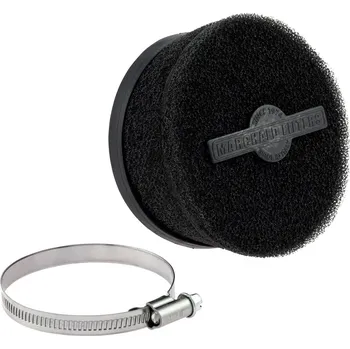 Filtr pro motocykl SIP Vzduchový filtr Double Layer 65mm ⌀ 65 - černý 40233010