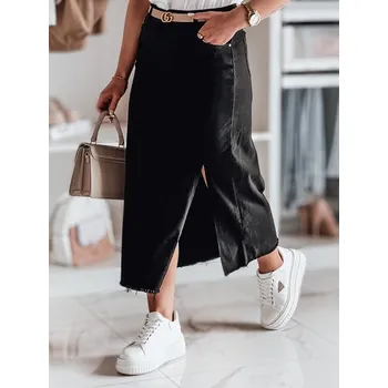 Dámská sukně Dámská sukně DSTREET MIDILEXU MODRÁ XS