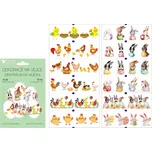 Anděl Anděl, velikonoční obtisky/košilky na vajíčka, mláďátka, mix motivů