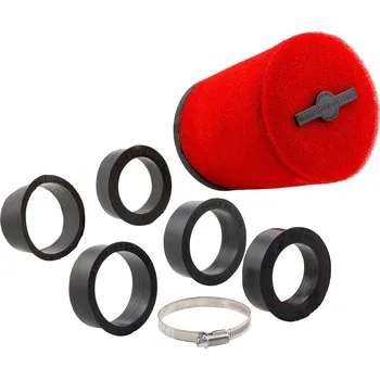 Filtr pro motocykl SIP Vzduchový filtr Double Layer 170mm ⌀ 46-62 - červený 40232080