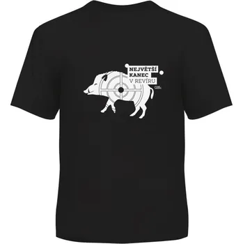 Albi Pánské tričko - Největší kanec - L