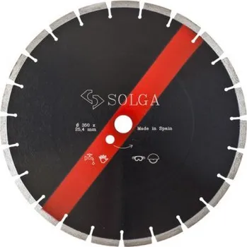 Řezný kotouč SOLGA Diamantový kotouč segmentový 450x25,4mm do betonu pro řezače spár