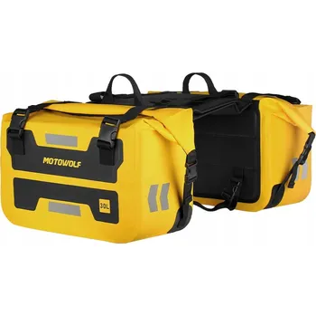 Zavazadlo na motocykl VODOTĚSNÉ BOČNÍ BRAŠNY NA MOTORKU MOTOWOLF BMW R1200GS R1300GS