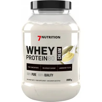 Protein Syrovátkový Protein 80 2000G 7NUTRITION Smetanová Příchuť