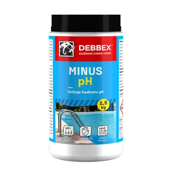 Bazénová chemie Cranit pH plus - zvyšuje hodnotu pH 0,9 kg dóza namodralá