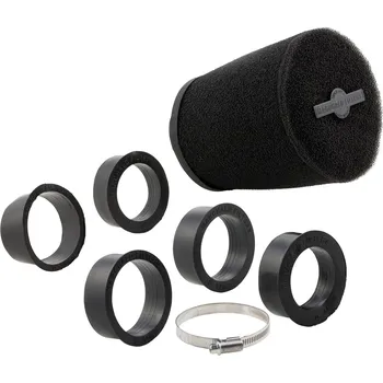 Filtr pro motocykl SIP Vzduchový filtr Double Layer 170mm ⌀ 46-62 - černý 40232070