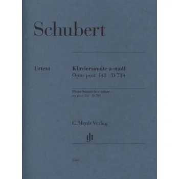 Franz Schubert: Piano Sonata in a minor op. post. 143 D 784 (noty pro klavír)