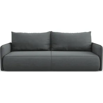 Pohovka Šedá rozkládací/s úložným prostorem pohovka 216 cm Nanea – Makamii ID_1731076