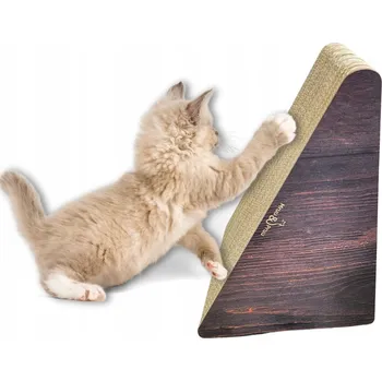 Nízké škrabadlo, pelíšek, škrabací podložky Mruu&Pruu do 60 cm