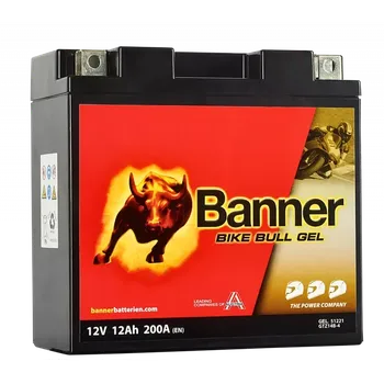 Motobaterie Motobaterie Banner Bike Bull GEL 51221, BGT14B-4 (YT14B-BS), 12V - 12Ah
