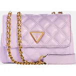 Fialová kabelka Guess Giully - Barva Fialová, Materiál Imitace Kůže 56152 HWQG87 48740