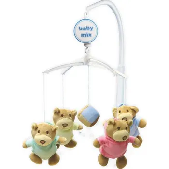Kolotoč nad postýlku Kolotoč nad postýlku Baby Mix Medvídci a kostka