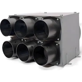 Ventishop KOMPLETBOX distribuční box 6x75/160 mm, pozink