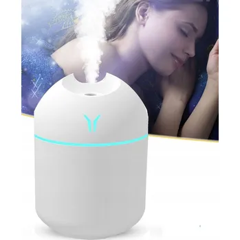 Zvlhčovač vzduchu ZVHLČOVAČ VZDUCHU 250 ml Difuzér vůně s noční lampičkou Aromaterapie USB