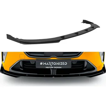 Tuning Přední splitter BMW M135i F70 (černý + lesklé klapky)