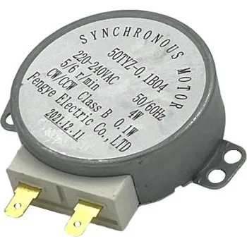 Mikrovlnná trouba Motorek talíře mikrovlnná trouba 230V 4W 5-6rpm hřídel plast d=7mm l=14mm