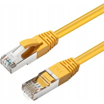 Síťový kabel MicroConnect CAT6A S/FTP 5m Žlutý LSZH