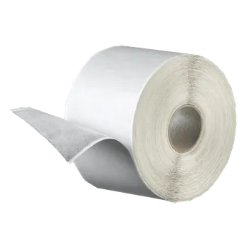 Lepicí páska Den Braven Páska FLEECEBAND (butylový pás s textilií) 80 mm × 1 mm, délka 10 m bílá textilie