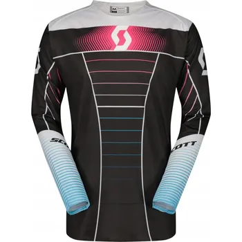 Moto oblečení Motocyklová Mikina Scott Jersey Podium Pro Stealth Černá (Velikost: XL)