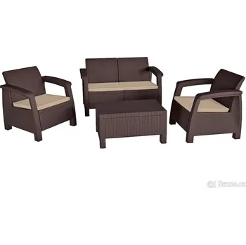 Zahradní nábytek KETER BAHAMAS 230683 Set zahradní, hnědá barva 17202269