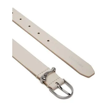 Opasek Dámský pásek Calvin Klein Ck Must Organic Loop Belt 25Mm K60K613234 Bílá 110