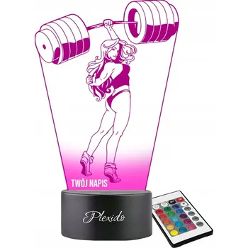 Lampička Plexido vícebarevná Noční lampa