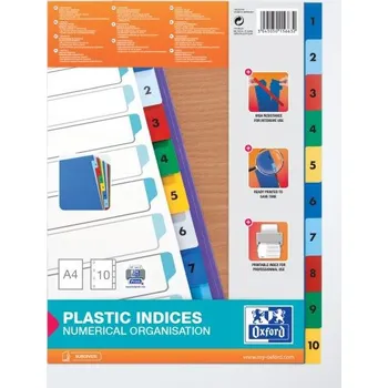 OXFORD 1 - 10, barevný mix