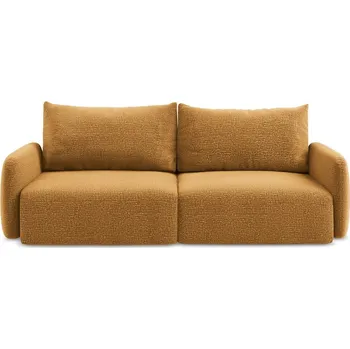 Pohovka Oranžová rozkládací/s úložným prostorem pohovka 238 cm Kalena – Makamii ID_1731046