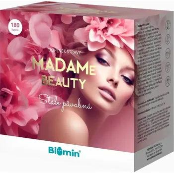 Zdraví MADAMe BEAUTY - stále půvabná - vitamínový komplex na 2 měsíce 180 kapslí - Biomin