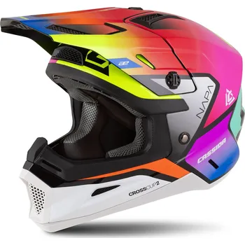 Helma na motorku Dětská přilba Cassida Cross Cup 2 Napa Junior multicolor perleť 2025 Velikost: S (47 až 48 cm)