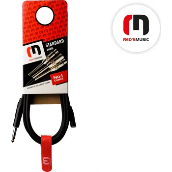 Audio kabel Kabel audio J 3.5 ST (F) / J 6,3 ST - 3m