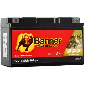Motobaterie Motobaterie Banner Bike Bull GEL 50601, BGT7B-4 (YT7B-BS), 12V - 6,5Ah
