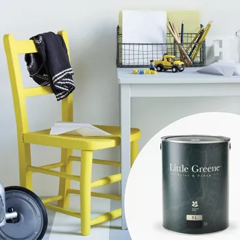 Speciální výtvarná barva Little Greene Barva na dětský nábytek a hračky - Matná 5L - Intelligent Eggshell Vyberte odstín:: Tivoli (206)