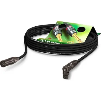 Příslušenství ke zvukové technice Sommer Cable SG0E-0100-SW STAGE HIGHFLEX - 1m černý