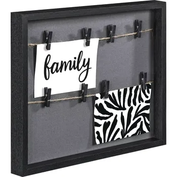 Rám na obraz Černý rámeček Galeria Muro 29,5x36,5