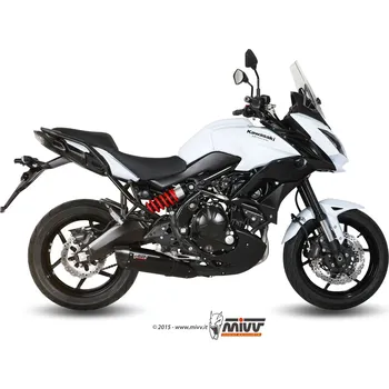 Výfuk pro motocykl Kompletní výfuk MIVV Kawasaki Versys 650 (15-20) SUONO černý
