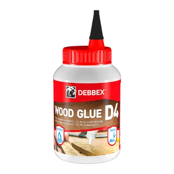 Stavební chemie Den Braven Polyuretanové lepidlo na dřevo D4 500 g dóza medově hnědá