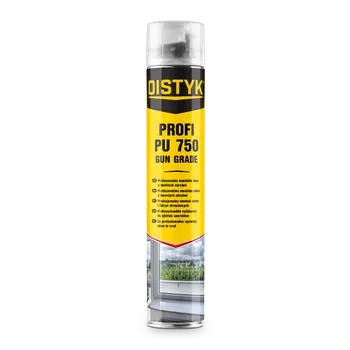 Montážní pěna Den Braven Pistolová pěna PROFI PU 750 DISTYK Line 750 ml zelená