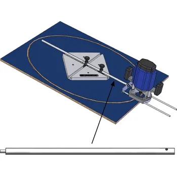IGM Distanční tyč D16x400mm se šroubem pro FMR3000