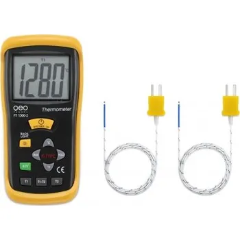 GeoFennel FT 1300/2 je kontaktní teploměr se dvěma čidly