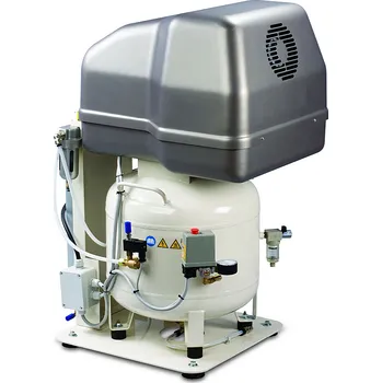 Kompresor INAIRCOM MedASC 320-08-50M - Pístový bezolejový odhlučněný kompresor Medic Air Silent