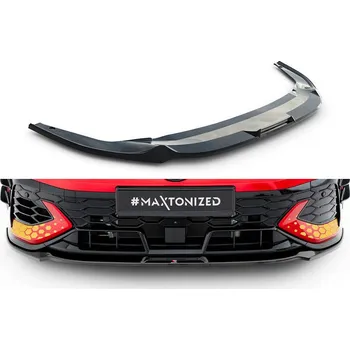 Tuning Přední splitter V3 Volkswagen Golf GTI Clubsport Mk8 Facelift