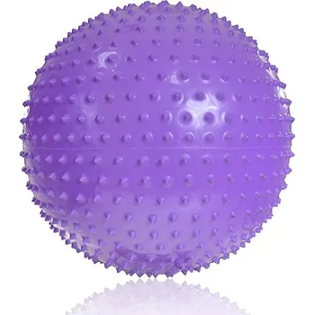 Gymnastický míč Gymnastický míč s masážními výstupky Profit 85 cm fialový DK2104