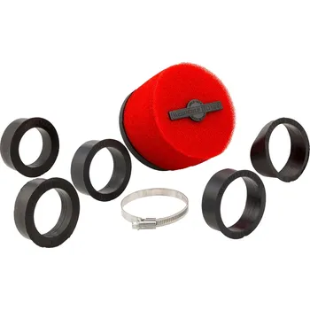 Filtr pro motocykl SIP Vzduchový filtr Double Layer 95mm ⌀ 46-62 - červený 40232040