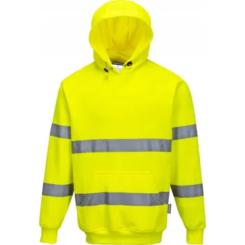 Pánská mikina S kapucí Mikina PORTWEST žlutá XL