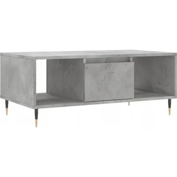 Konferenční stolek Konferenční stolek dřevěný 90x50 šedý beton