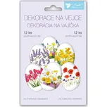 Anděl Anděl, velikonoční obtisky/košilky na vajíčka, jarní květiny, mix motivů