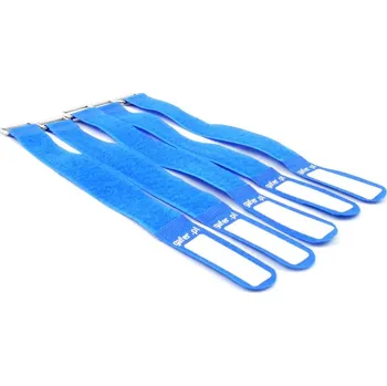Stahovací páska VELCRO vázací pásek 5ks - 550mm modrý GAFER.PL